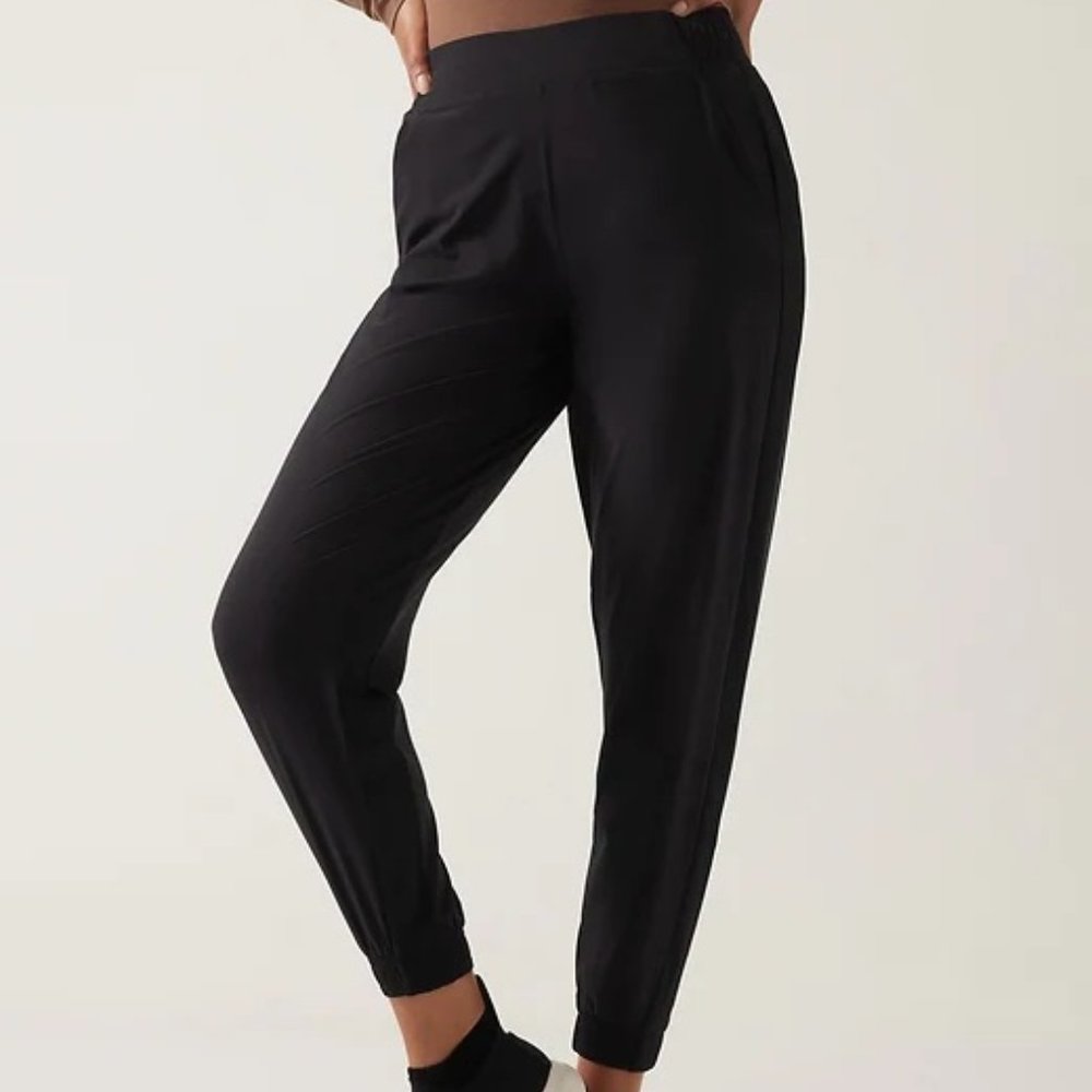 Athleta Brooklyn Joggers Black Size 16